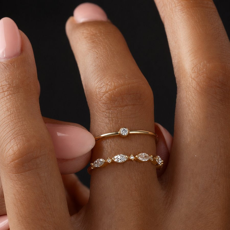 Adalet Birthstone Ring